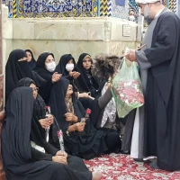 برگزاری جشن میلاد حضرت زینب(س) در حرم حسینی 12