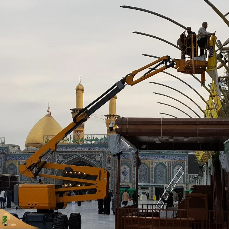 حال و هوای کربلای معلا در میلاد حضرت زینب (س) 3