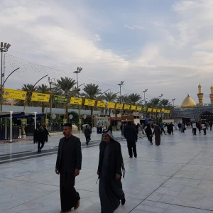 حال و هوای کربلای معلا در میلاد حضرت زینب (س)