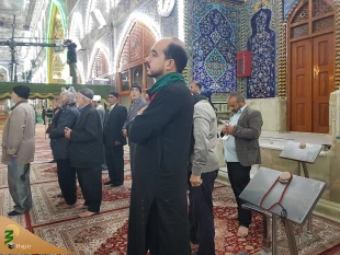 حضور زائران سایر کشورها در مراسمات بعثه 14