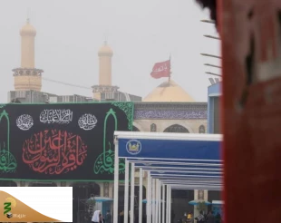 هم‌زمان با ایام فاطمیه کربلا سیاهپوش شد 3