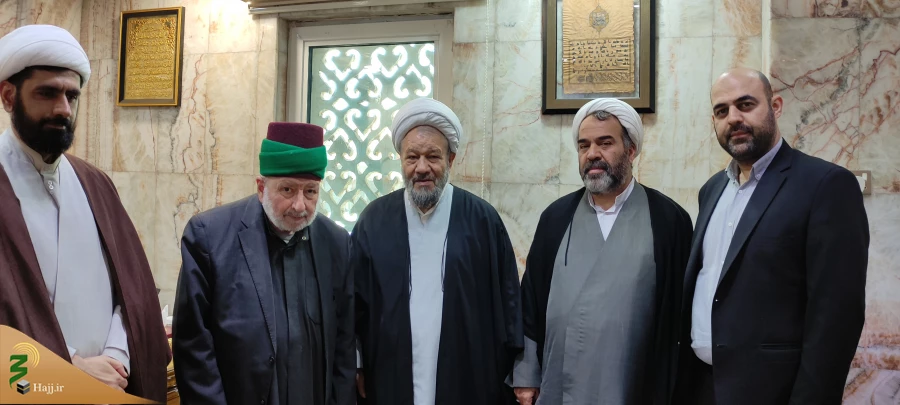 دیدار مسئول دفتر نمایندگی بعثه در عراق با نائب تولیت حرم امام حسین (ع) 2