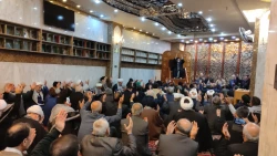 دعای توسل در سرداب حرم حضرت عباس (ع) با حضور زائران ایرانی برگزار گردید. 2