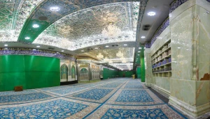 پروژه سرداب باب الرأس حرم امام حسین (ع) برای زیارت آقایان در دست اجرا است. 