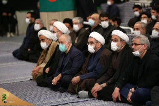 با حضور رهبر معظم انقلاب اسلامی در حسینیه امام خمینی برگزار شد؛

مراسم عزاداری شام شهادت حضرت زهرا سلام‌الله‌علیها 5