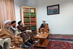 دیدار نماینده ولی فقیه در امور حج و زیارت با مراجع عظام تقلید 5