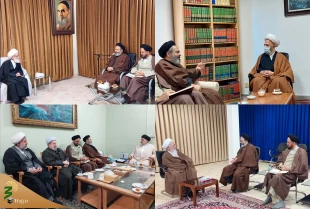 ممثل الولي الفقيه في شؤون الحج والزيارة يلتقي مراجع التقليد العظام 2