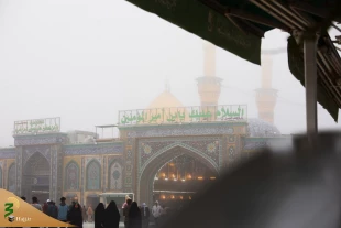 تصاویری از هوای مه آلود در بین الحرمین 5