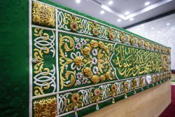 آماده‌سازی روکش ضریح مطهر حضرت ابوالفضل العباس (علیه‌السلام) 2