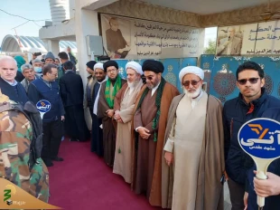 بزرگداشت سومین سالگرد شهادت فرماندهان پیروزی در مزار شهید المهندس 4