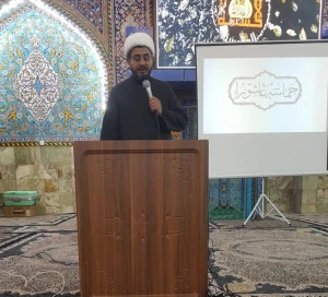 روایتگری مصور وقایع عاشورا در خیمه‌گاه حسینی (ع)