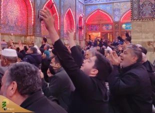 برگزاری دعای کمیل و عزاداری وفات ام البنین(س) در خیمه گاه حسینی 2