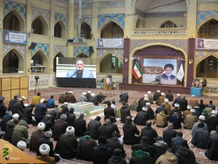 مراسم بزرگداشت مرحوم حجت الاسلام والمسلمین حاج سید جعفر طباطبایی در مشهد برگزار شد 13