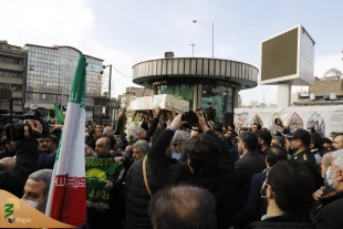 مراسم وداع و تشییع پیکرکارگر شهید گمنام برگزار ‌شد 9