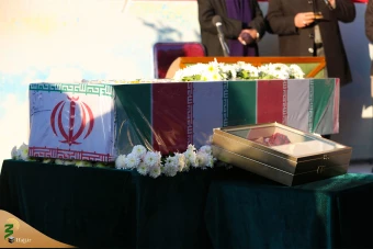 مراسم وداع و تشییع پیکرکارگر شهید گمنام 9