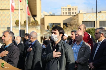 مراسم وداع و تشییع پیکرکارگر شهید گمنام 11