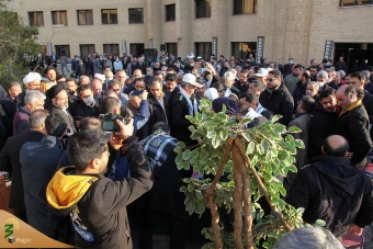 مراسم وداع و تشییع پیکرکارگر شهید گمنام 13