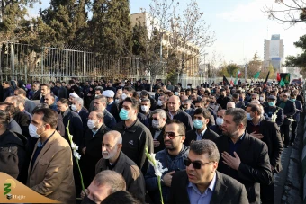مراسم وداع و تشییع پیکرکارگر شهید گمنام 20