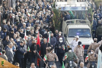 مراسم وداع و تشییع پیکرکارگر شهید گمنام 22