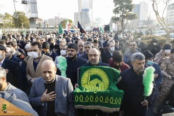 مراسم وداع و تشییع پیکرکارگر شهید گمنام 28