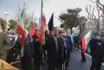 مراسم وداع و تشییع پیکرکارگر شهید گمنام 29
