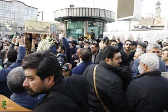 مراسم وداع و تشییع پیکرکارگر شهید گمنام 34