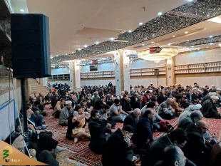 مراسم عزاداری و سوگواری به مناسبت شهادت امام هادی(ع) در کربلا برگزار شد 2