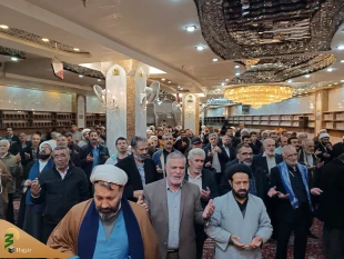 مراسم عزاداری و سوگواری به مناسبت شهادت امام هادی(ع) در کربلا برگزار شد 2
