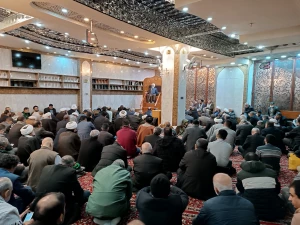 مراسم عزاداری زائران ایرانی در سوگ شهادت امام هادی(ع) در کربلا 