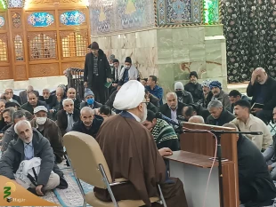 دعای ندبه در اولین جمه ماه رجب، در خیمه گاه حسینی برگزار شد 2