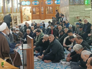 دعای ندبه در اولین جمه ماه رجب، در خیمه گاه حسینی برگزار شد 5