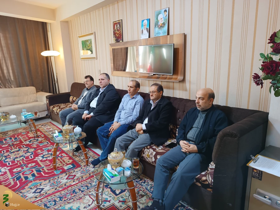 دیدار معاون عتبات  عالیات سازمان حج و زیارت با نماینده بعثه مقام معظم رهبری درعراق  6