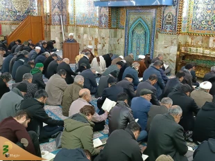 نجوای "أَینَ بقیه الله التی لا تخلوا من العتره الطاهره" در خمیه گاه حسینی طنین انداز شد   2