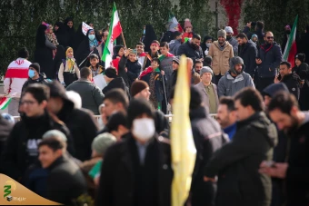 حضور با شکوه مردم سراسر کشوردر راهپیمایی ۲۲ بهمن
 36