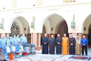 آغاز بزرگترین پویش غبارروبی مساجد در مصر