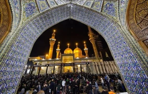 شب شهادت امام کاظم (ع) در حرم امامین جوادین