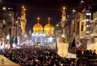 شب شهادت امام کاظم (ع) در حرم امامین جوادین 3
