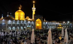 برگزاری آیین شهادت امام موسی کاظم (ع) در حرم مطهر رضوی