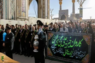 ۱۴۰۰ زائر اولی از سراسر کشور به زیارت حضرت رضا مشرف شدند