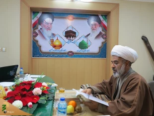 برگزاری مصاحبه روحانیون حج 1402 در دفتر نمایندگی بعثه در استان خراسان رضوی 3