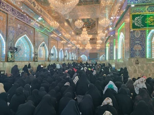 همزمان با میلاد امام حسین (ع) برگزار شد؛
دعای ندبه زائران ایرانی در کربلا