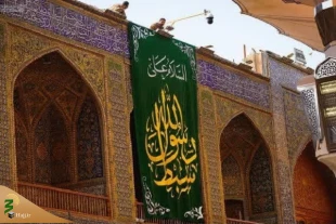 گل‌آرایی آستان مطهر علوی به مناسبت اعیاد شعبانیه+عکس 4