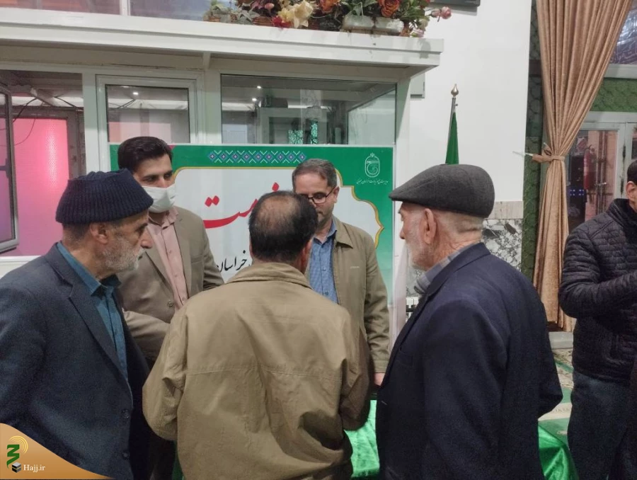 برگزاری دهمین میز خدمت حج و زیارت در مساجد بیرجند  3
