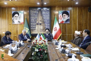 لقاء سفیر أوزبکستان فی إیران مع ممثل الولی الفقیه فی شوون الحج و الزیارة 2