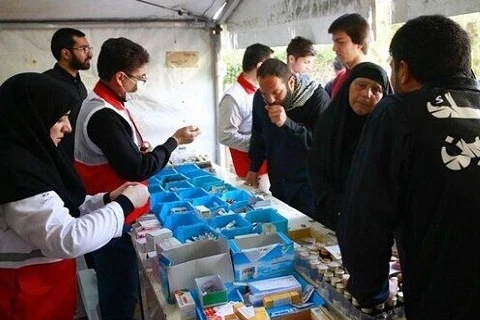 اعزام بیستمین کادر درمانی داوطلب هلال‌احمر به عتبات عالیات 2