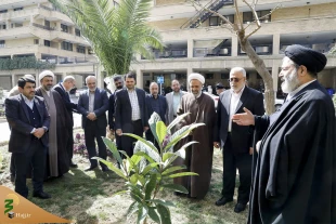 Supreme Leader Plants Saplings on Tree Planting Day 2