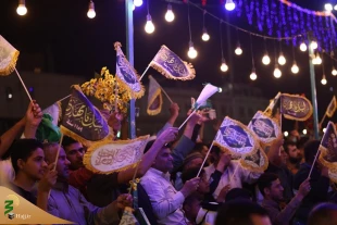 جشنواره شمع‌ها به مناسبت نیمه شعبان در حرم عباسی 4