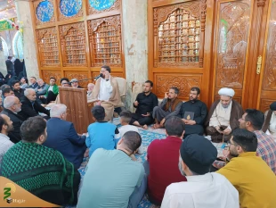 مراسم آکنده از معنویت احیاء شب نیمه شعبان در خیمه‌گاه حسینی 2