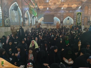 مراسم آکنده از معنویت احیاء شب نیمه شعبان در خیمه‌گاه حسینی 6