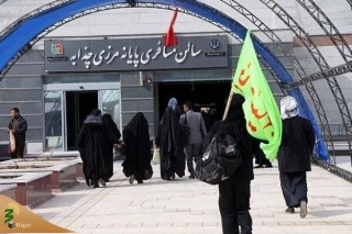 مرز بین‌المللی چذابه برای عزیمت زائران عتبات عالیات باز شد